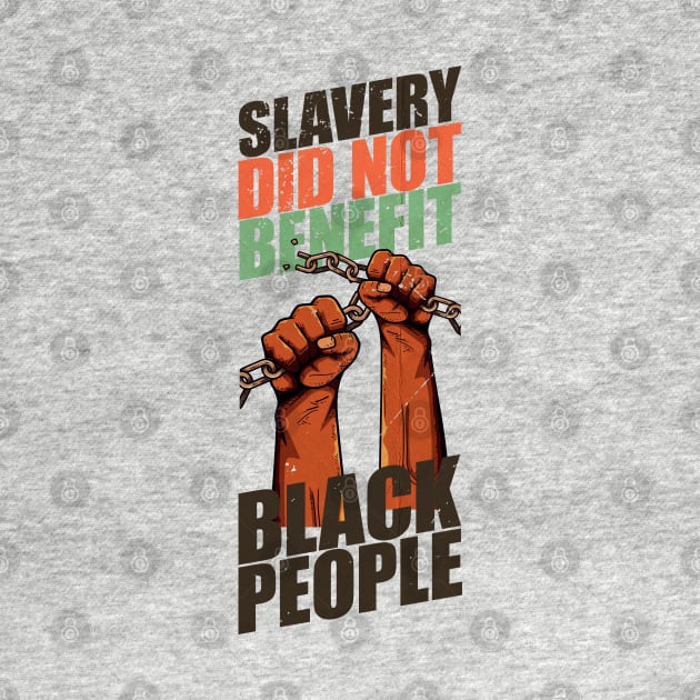 Black People - Slavery did not benefit black people Original Tie Dye by Design Malang